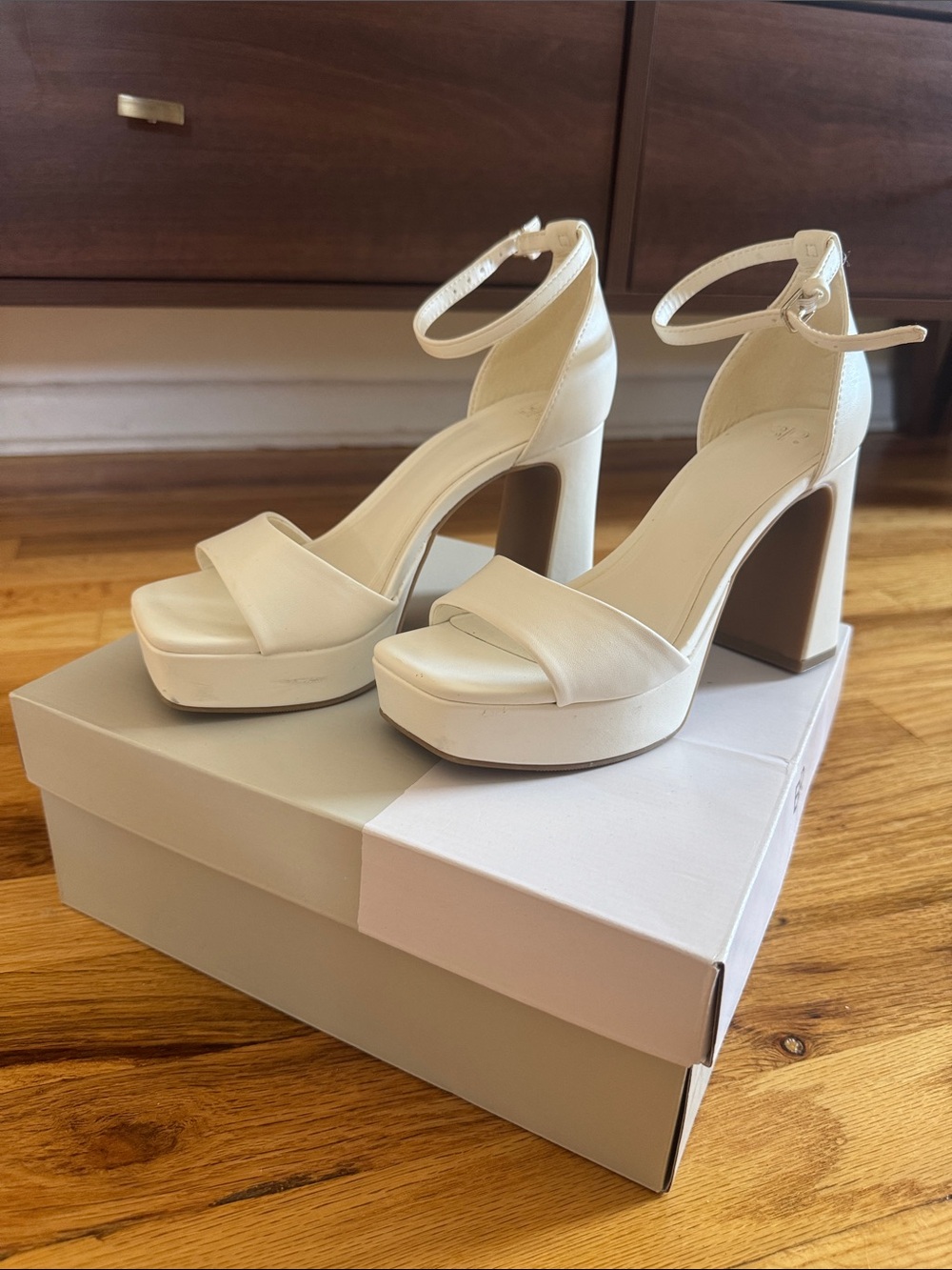 Women's Platform Ankle-Strap Heels